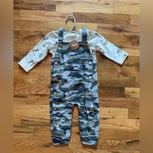 Baby Mud Pie overall outfit. 12m
